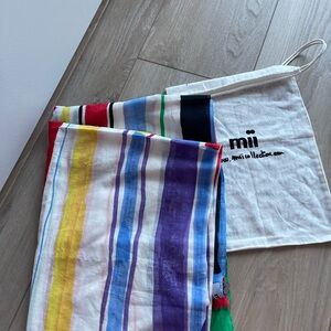 Mii Colorful Striped Scarf